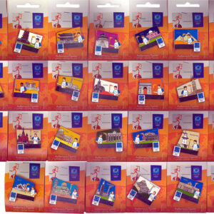 ΑΘΗΝΑ 2004 Σετ 34 καρφιτσών ΛΑΜΠΑΔΗΔΡΟΜΙΑΣ