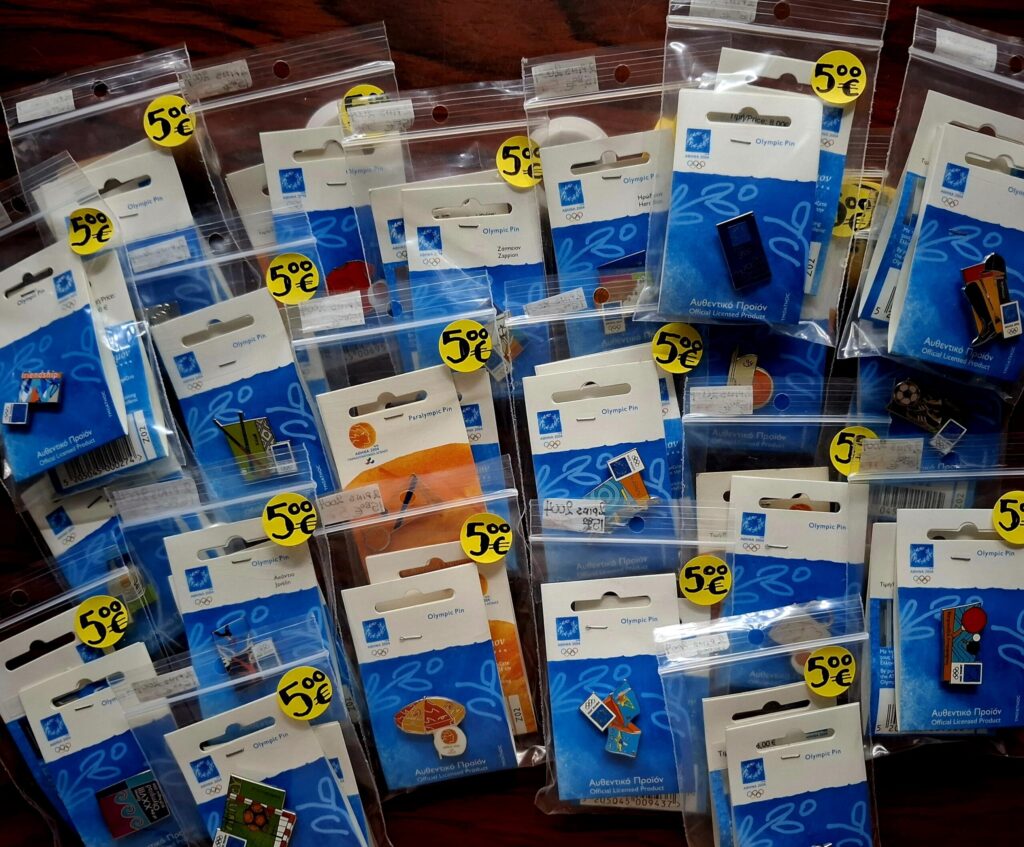 Pins Ολυμπιακών Αγώνων Αθήνας 2024