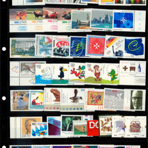 Γερμανία Συλλογή Έτους 1999 Ασφράγιστη ** χωρίς Φεγιέ & Αυτοκόλλητα γραμματόσημα